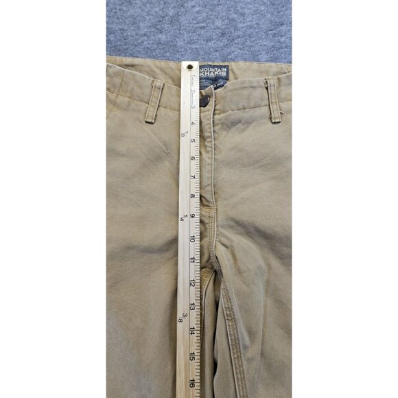 Mountain Khakis Women’s Alpine Pant Canvas Mid Rise Size 8 Regular Tan - Picture 10 of 11